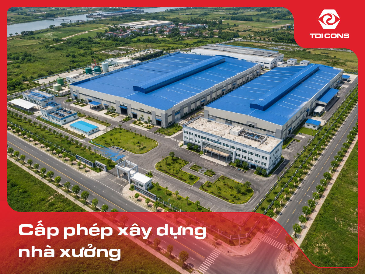 cấp phép xây dựng nhà xưởng