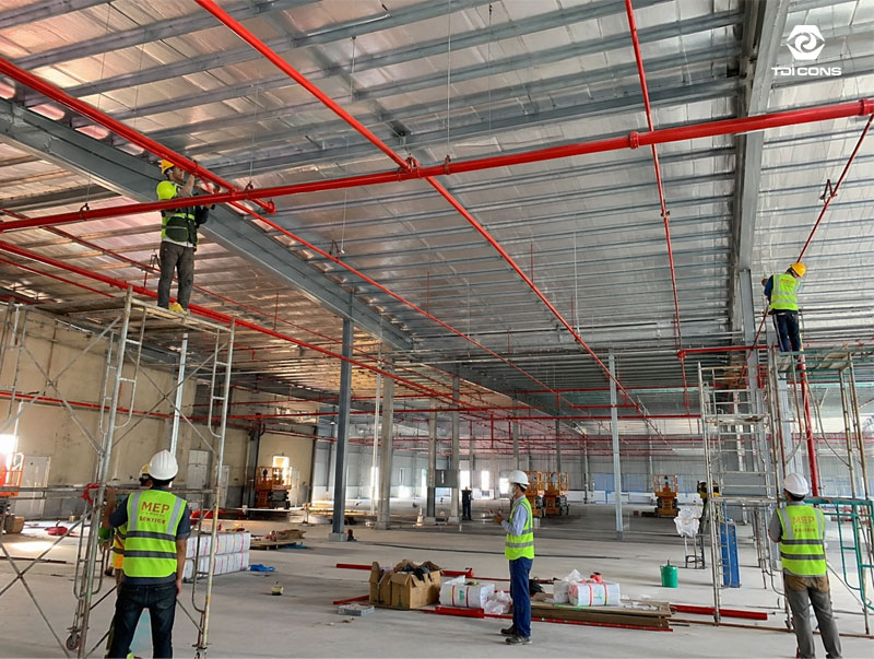 Các quy chuẩn, tiêu chuẩn cần tuân thủ khi thiết kế và lắp đặt hệ thống PCCC trong nhà xưởng