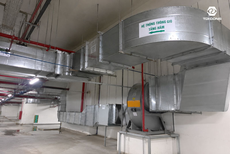 Hệ thống thông gió chung cư được thiết kế để lưu thông và trao đổi không khí giữa bên trong và bên ngoài tòa nhà