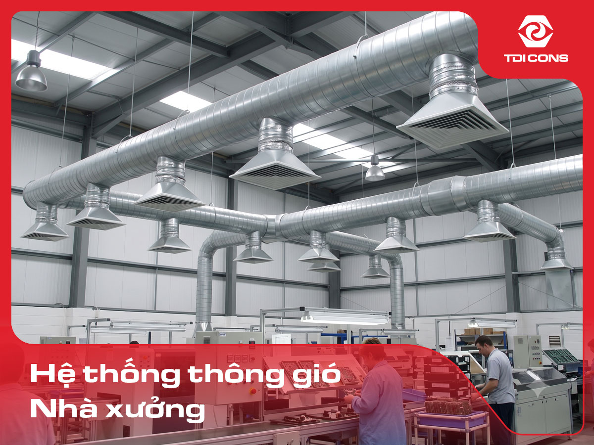 hệ thống thông gió nhà xưởng