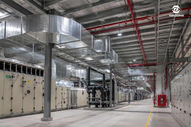 Hệ thống HVAC sử dụng trong nhà xưởng