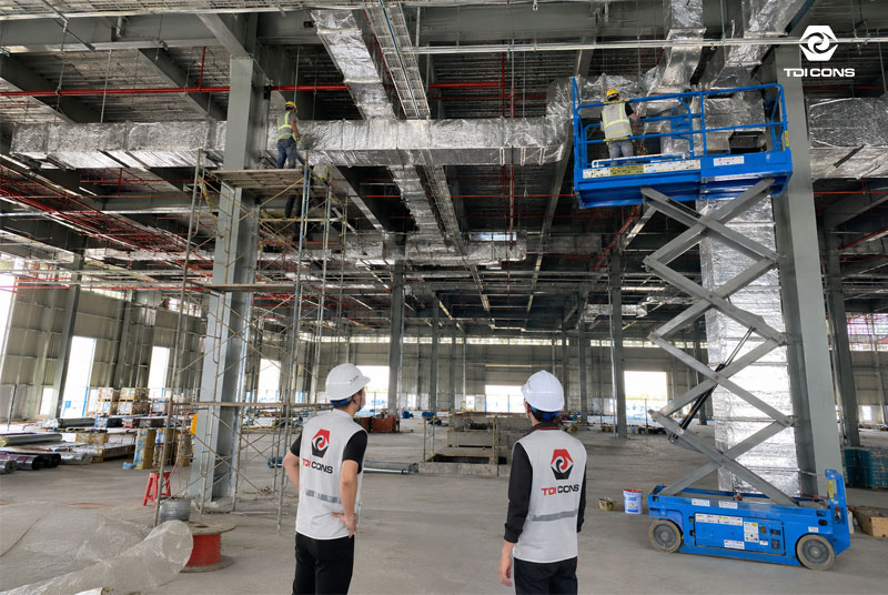 Những yếu tố ảnh hưởng tới giá thi công cơ điện nhà xưởng