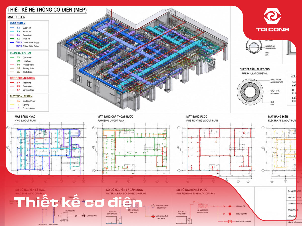 thiết kế cơ điện