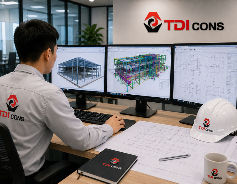Quy trình thiết kế nhà xưởng công nghiệp