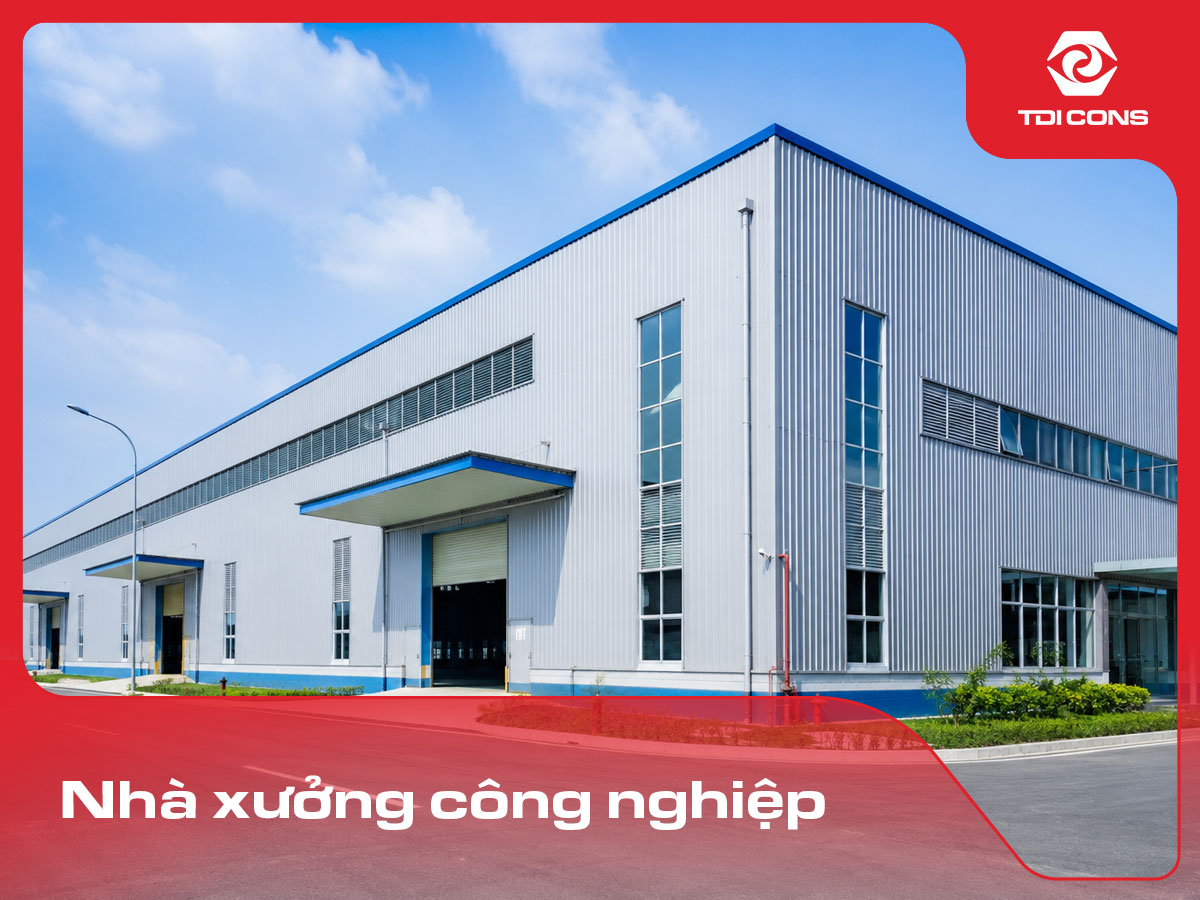 các loại nhà xưởng công nghiệp