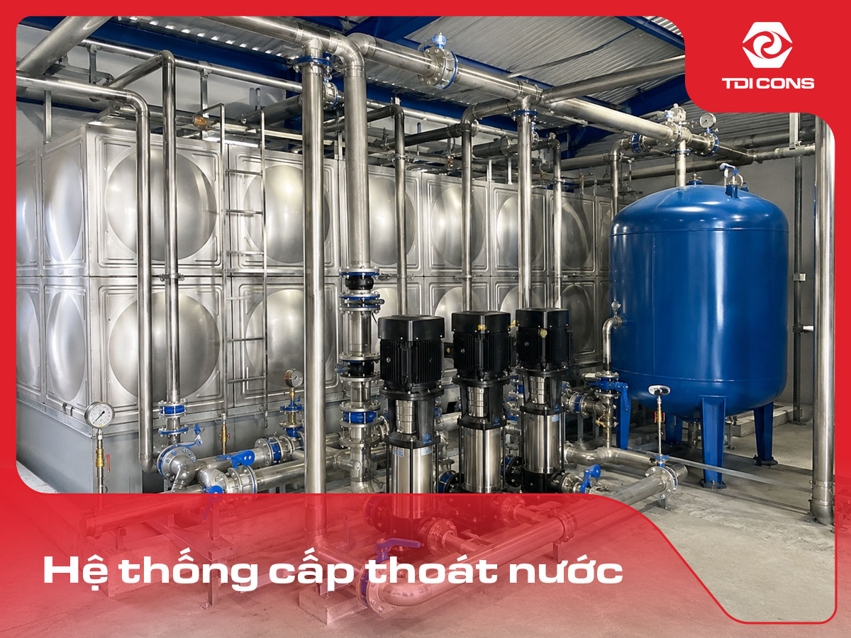 hệ thống cấp thoát nước