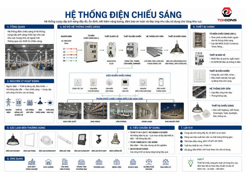 Hệ thống điện chiếu sáng