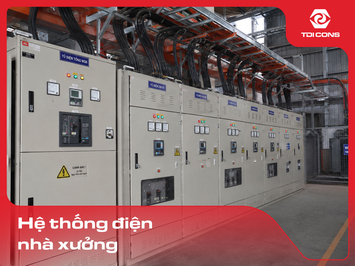 hệ thống điện nhà xưởng