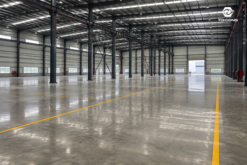 Nền và sàn nhà xưởng công nghiệp