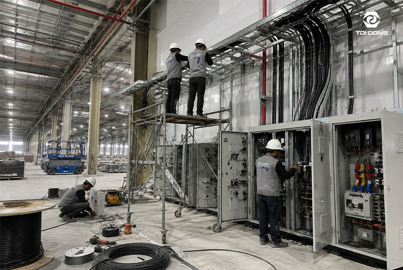 Quy trình thi công lắp đặt điện nhà xưởng đảm bảo tiêu chuẩn