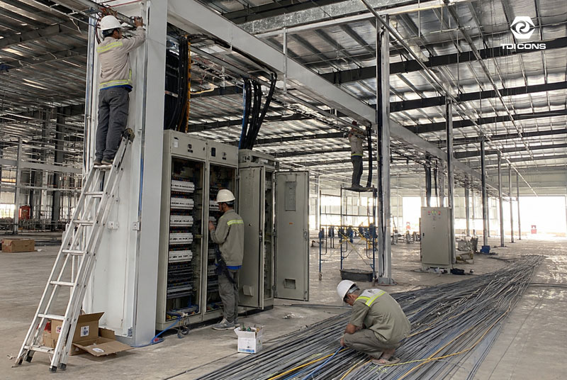 Một số kinh nghiệm giám sát thi công điện nhà xưởng