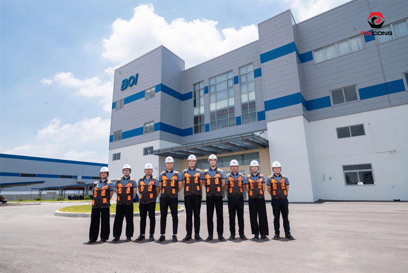 Dự án cơ điện nhà xưởng TDI CONS đã thực hiện