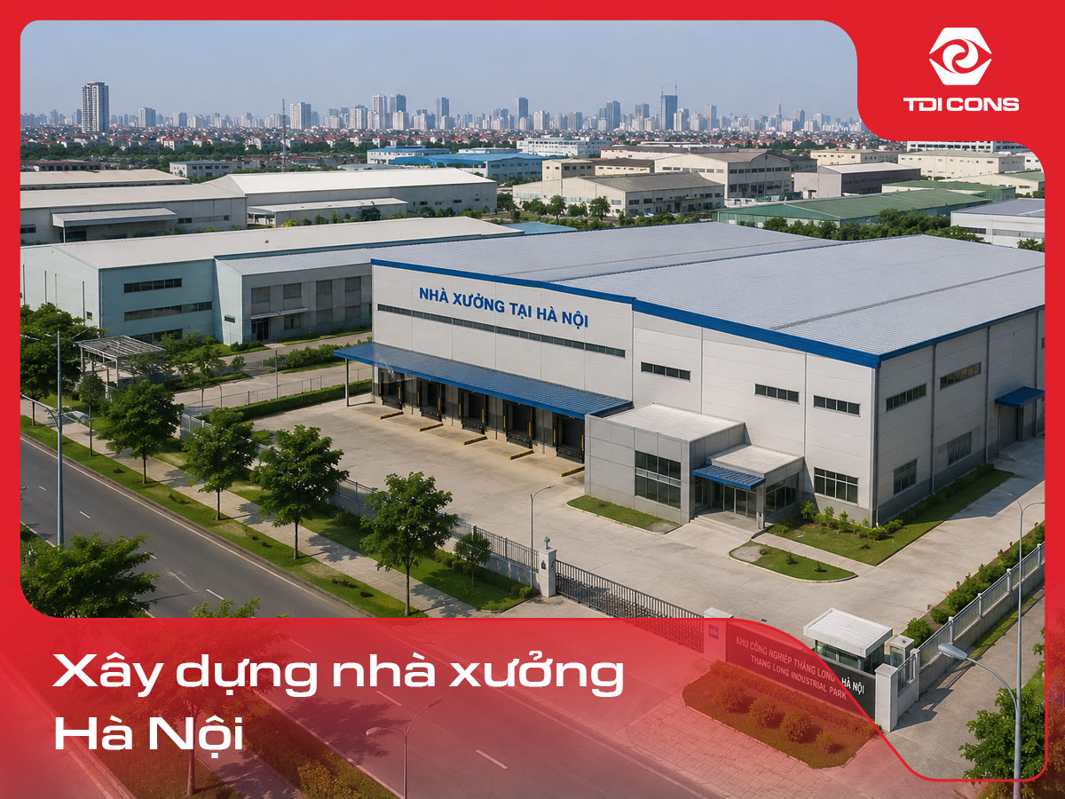 xây dựng nhà xưởng hà nội
